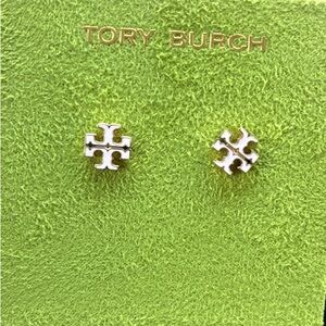 Tory Burch Pink\Gold Logo Studs
